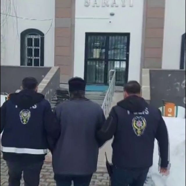 Sivas'ta yakalanan firari hükümlü cezaevine gönderildi