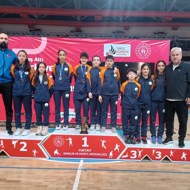Osmangazili badmintoncular, Türkiye Şampiyonası'nda parladı