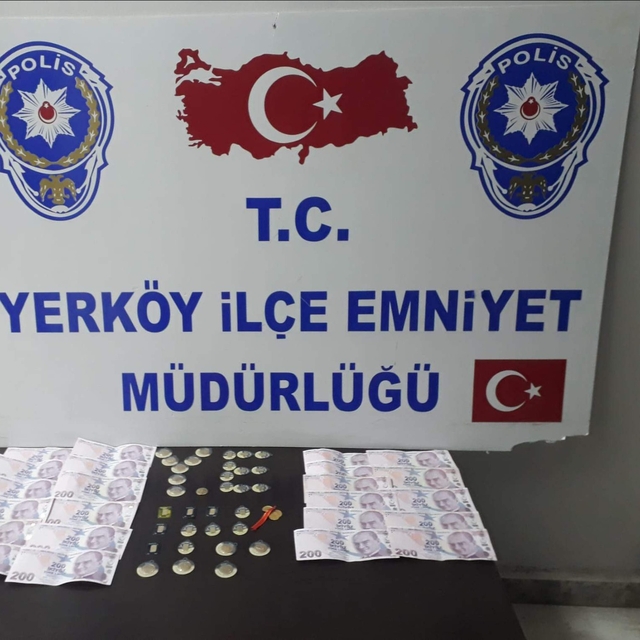 Yozgat'ta sahte altın satmaya çalışan şüpheli yakalandı