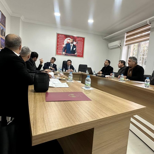 Keban'da okul müdürleri toplantısı yapıldı