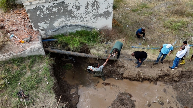 Çorum'un Sungurlu ilçesinde altyapı yatırımıyla yıllık 576 bin metreküp suyun kaybolması önlendi