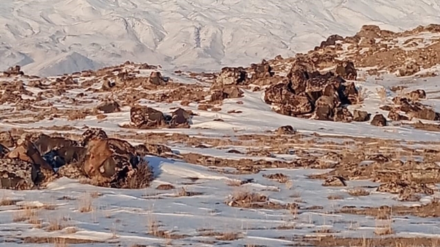 Ağrı Dağı'nın zirvesinde oluşan mercek bulutu hayran bıraktı