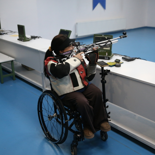 Milli paralimpik atıcı Çağla Baş, Los Angeles 2028'de madalya hedefiyle çal...