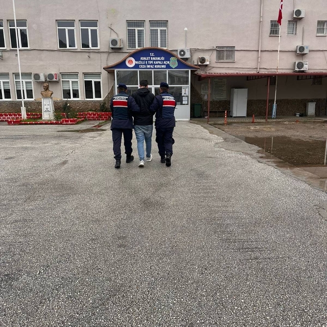 Nazilli'de 14 yıl 6 ay hapis cezası bulunan hükümlü yakalandı