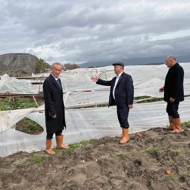 Dolu ve hortumun vurduğu Seydikemer'de oda başkanlarından destek çağrısı