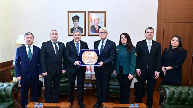 Vali Yılmaz'a '26 Ocak Dünya Gümrük Günü' ziyareti