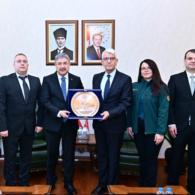 Vali Yılmaz'a '26 Ocak Dünya Gümrük Günü' ziyareti