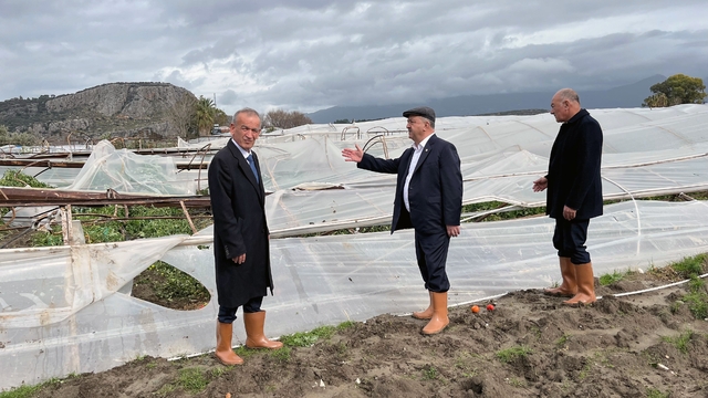 Dolu ve hortumun vurduğu Seydikemer'de oda başkanlarından destek çağrısı