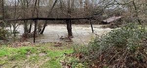 Çanakkale'de sağanak etkili oldu