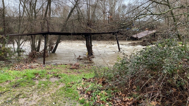 Çanakkale'de sağanak etkili oldu