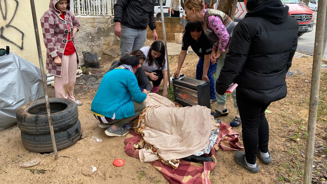 Su dolu çukura düşen Fatmagül'ü elektrikli sobayla ısıttılar