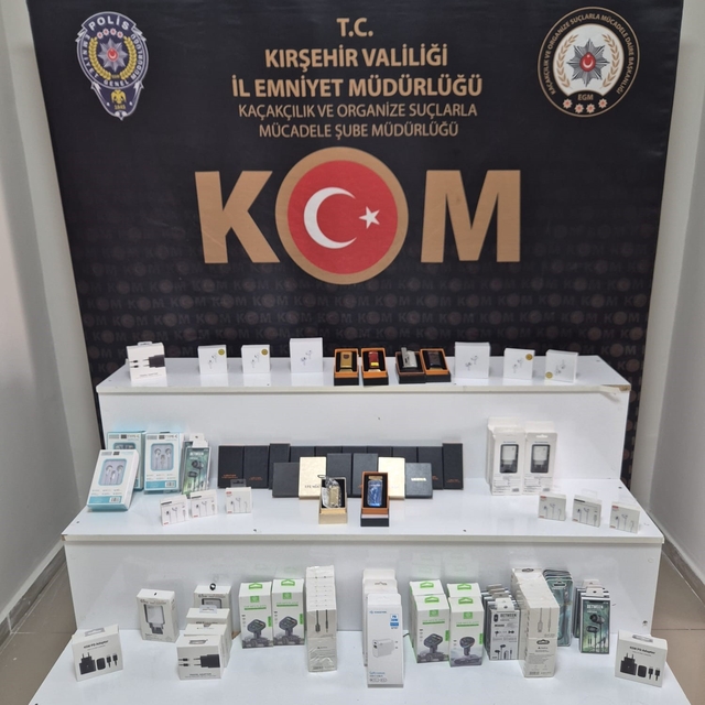 Kırşehir'de kaçakçılık operasyonu
