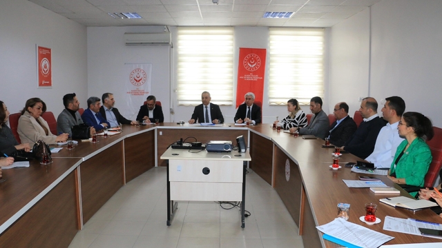 Elazığ'da hizmet değerlendirme toplantısı