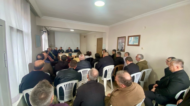 Pınarhisar'da muhtarlar toplantısı düzenlendi