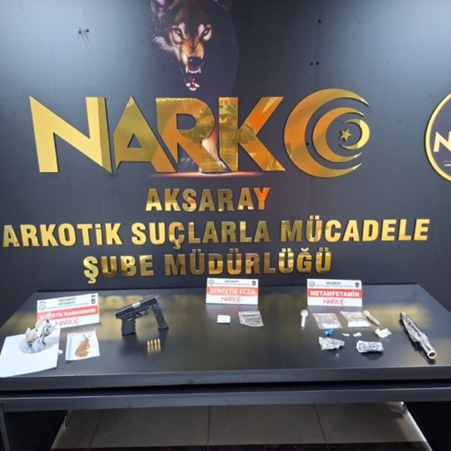 Aksaray NSM'den narkotik operasyonu: 8 tutuklama