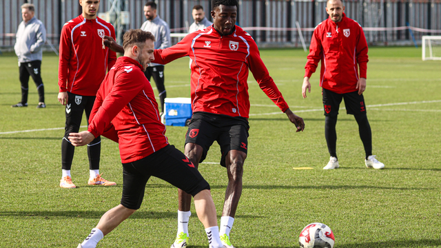 Samsunspor, Kasımpaşa maçı hazırlıklarını tamamladı