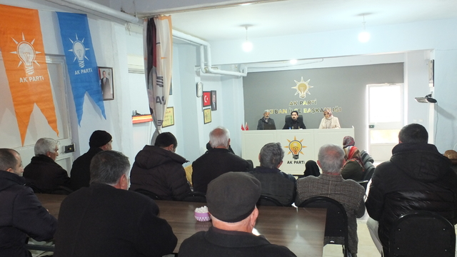 Keban'da "Bağımlılıkla Mücadele" konulu seminer düzenlendi