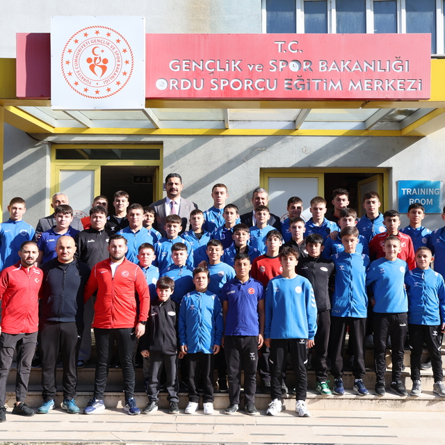 Türkiye Güreş Federasyonu Başkanı Akgül'den Ordu Sporcu Eğitim Merkezi'ne z...