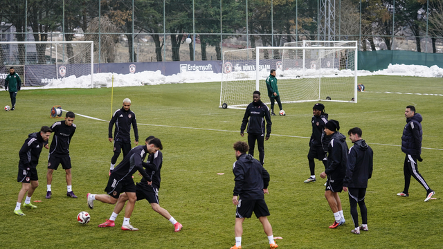 Gaziantep FK, Gençlerbirliği maçının hazırlıklarına devam etti