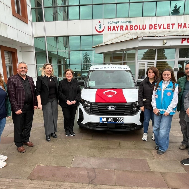 Hayrabolu'da hayırsever iş kadınından evlere şifa taşıyacak bağış