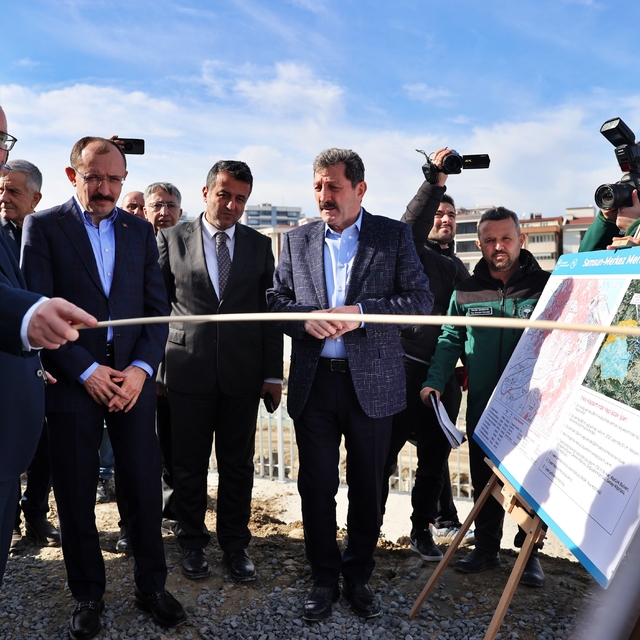 DSİ Genel Müdürü Balta, Samsun'daki yatırımları inceledi: