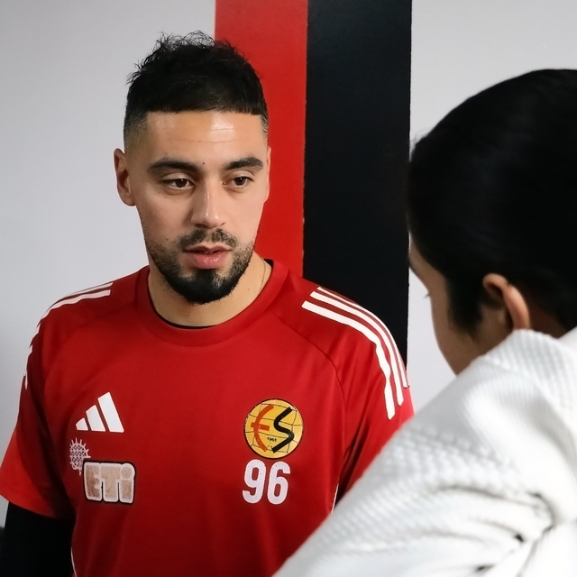 Eskişehirspor oyuncuları, koruma altındaki çocuklarla bir araya geldi