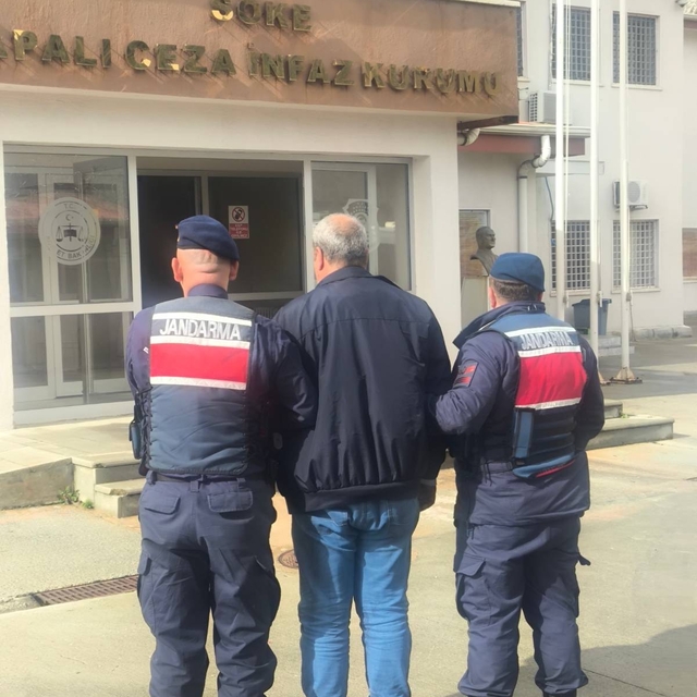 Söke'de dolandırıcılık suçundan aranan hükümlü yakalandı