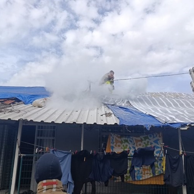 Dörtyol'da çatı yangını