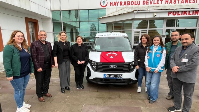 Hayrabolu'da hayırsever iş kadınından evlere şifa taşıyacak bağış