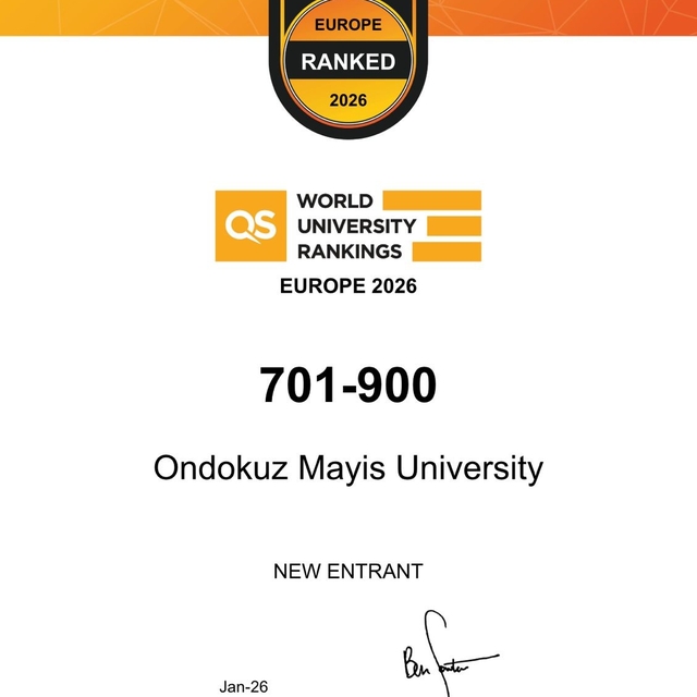 OMÜ, QS Europe 2026 sıralamasında yer aldı
OMÜ'nün uluslararası yükselişi Q...