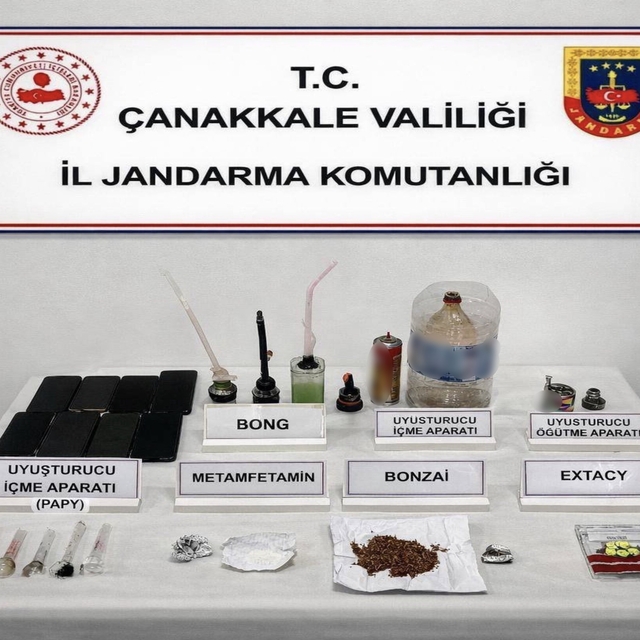 Çanakkale'de uyuşturucu operasyonu: 28 şüpheli yakalandı