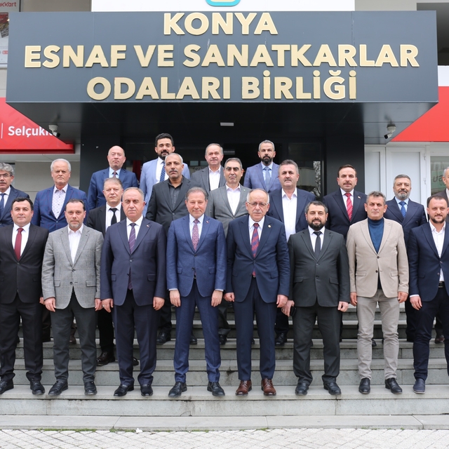 MHP Genel Başkan Yardımcısı Kalaycı'dan KONESOB'a ziyaret