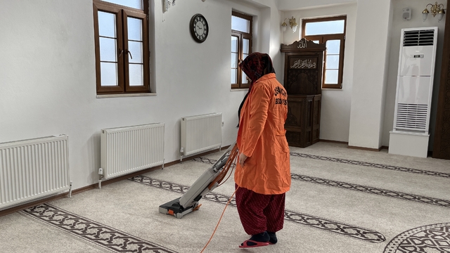 Osmancık Belediyesinden ramazan öncesi 43 camide hijyen çalışması