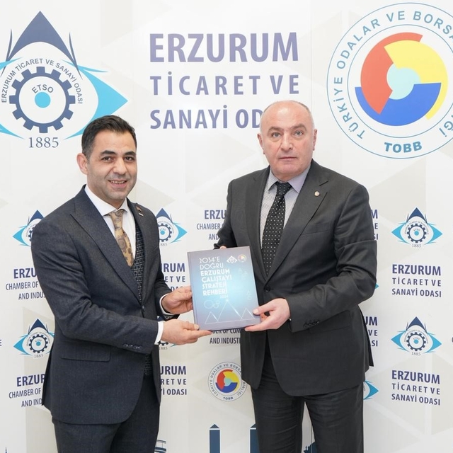 ETSO Başkanı Özakalın, ASKON heyetini ağırladı: Gündem 2. OSB ve Zengezur