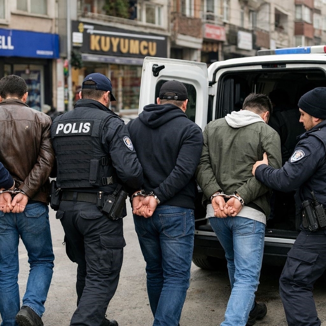 Malatya'da haklarında kesinleşmiş hapis cezası bulunan 3 hükümlü yakalandı