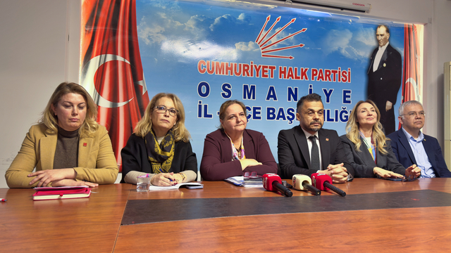 CHP Genel Başkan Yardımcısı Tamaylıgil, Osmaniye'de konuştu: