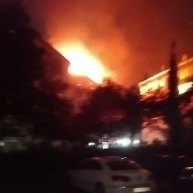 Yalova'da çatı katında mangal keyfi yangınla bitti