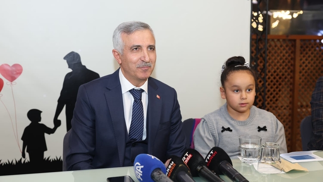 Kahramanmaraş'ta şehit çocukları için doğum günü programı düzenlendi