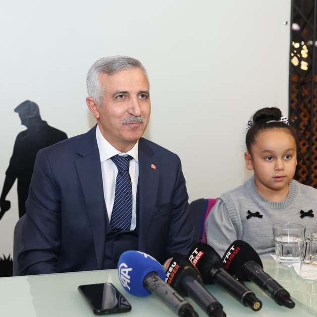 Kahramanmaraş'ta şehit çocukları için doğum günü programı düzenlendi