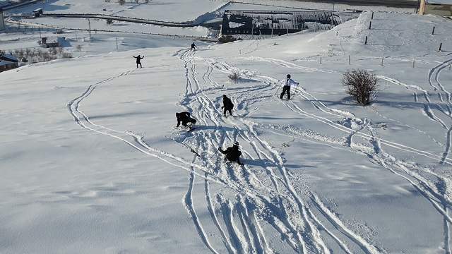 Bitlis'te adrenalin tutkusu tehlikeye davetiye çıkardı