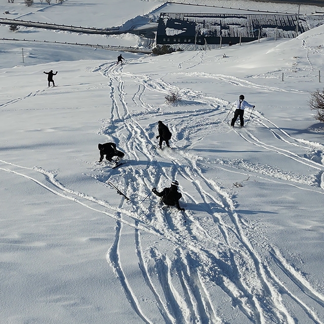 Bitlis'te adrenalin tutkusu tehlikeye davetiye çıkardı