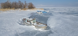 Bitlis'te tüm göller buz tuttu