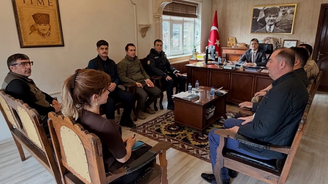 Kemaliye'de İlçe Av Komisyonu Toplantısı yapıldı