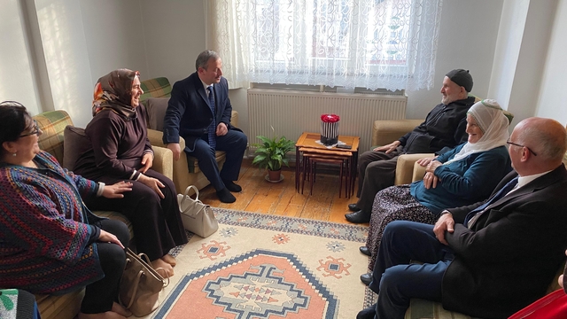 Kaymakam Perçi hane ziyaretlerini sürdürüyor