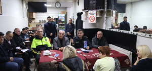 Edirne Emniyet Müdürü Ayhan, vatandaşlarla bir araya geldi