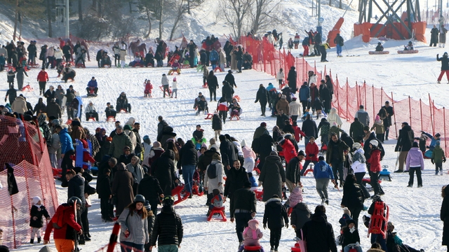 Palandöken'de sömestir yoğunluğu