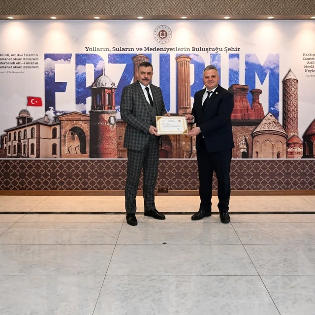 Çevre yatırımlarına yapılan desteğe başarı belgesi