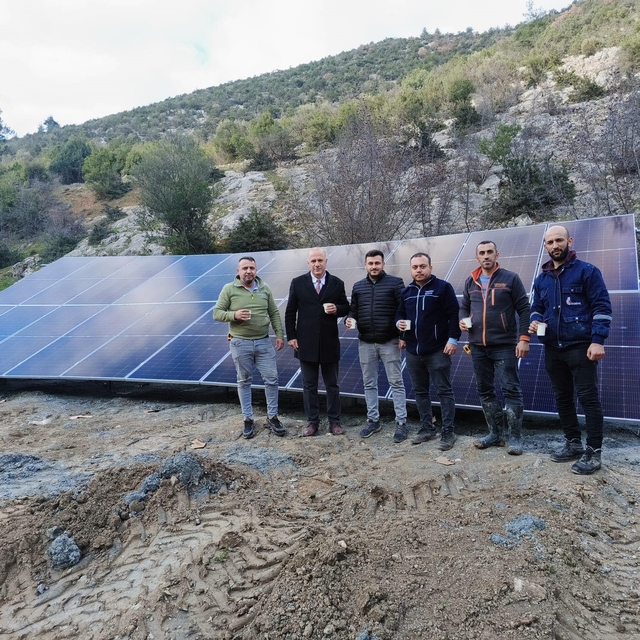 Bilecik'te su altyapısına güneş enerjisi desteği