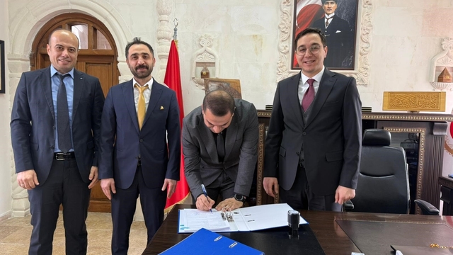 Gercüş'te 11,5 milyon lira hibe desteği almaya hak kazanan proje için imzalar atıldı