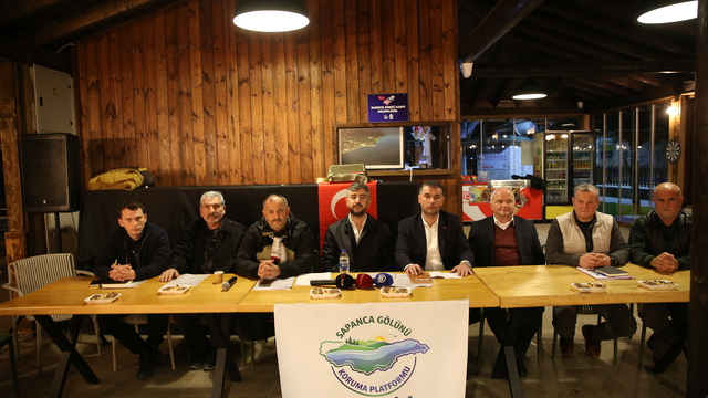 Sakarya'daki sivil toplum kuruluşlarından Sapanca Gölü'nün korunması çağrısı